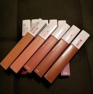 Full Set Maybelline Superstay Matte Ink Lipstick Nwt